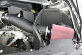 JLT 2011-2014 Ford Mustang 3.7L V6 Black Textured Cold Air Intake Kit w/Red Filter Cold Air Intakes JLT